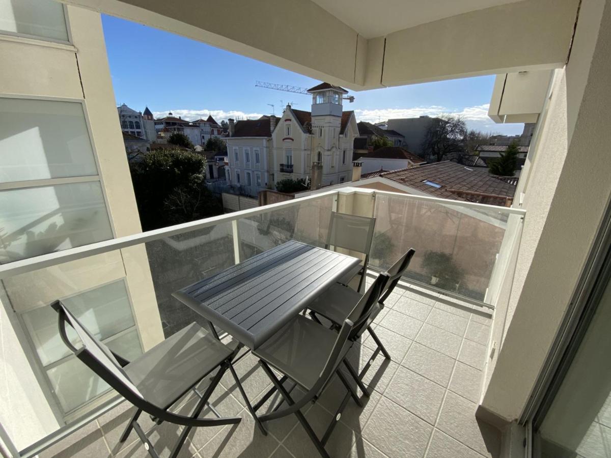 Studio Neuf En Front De Mer Avec Terrasse Et Parking, Ideal Pour 3 Personnes - Fr-1-474-147 Arcachon Eksteriør bilde