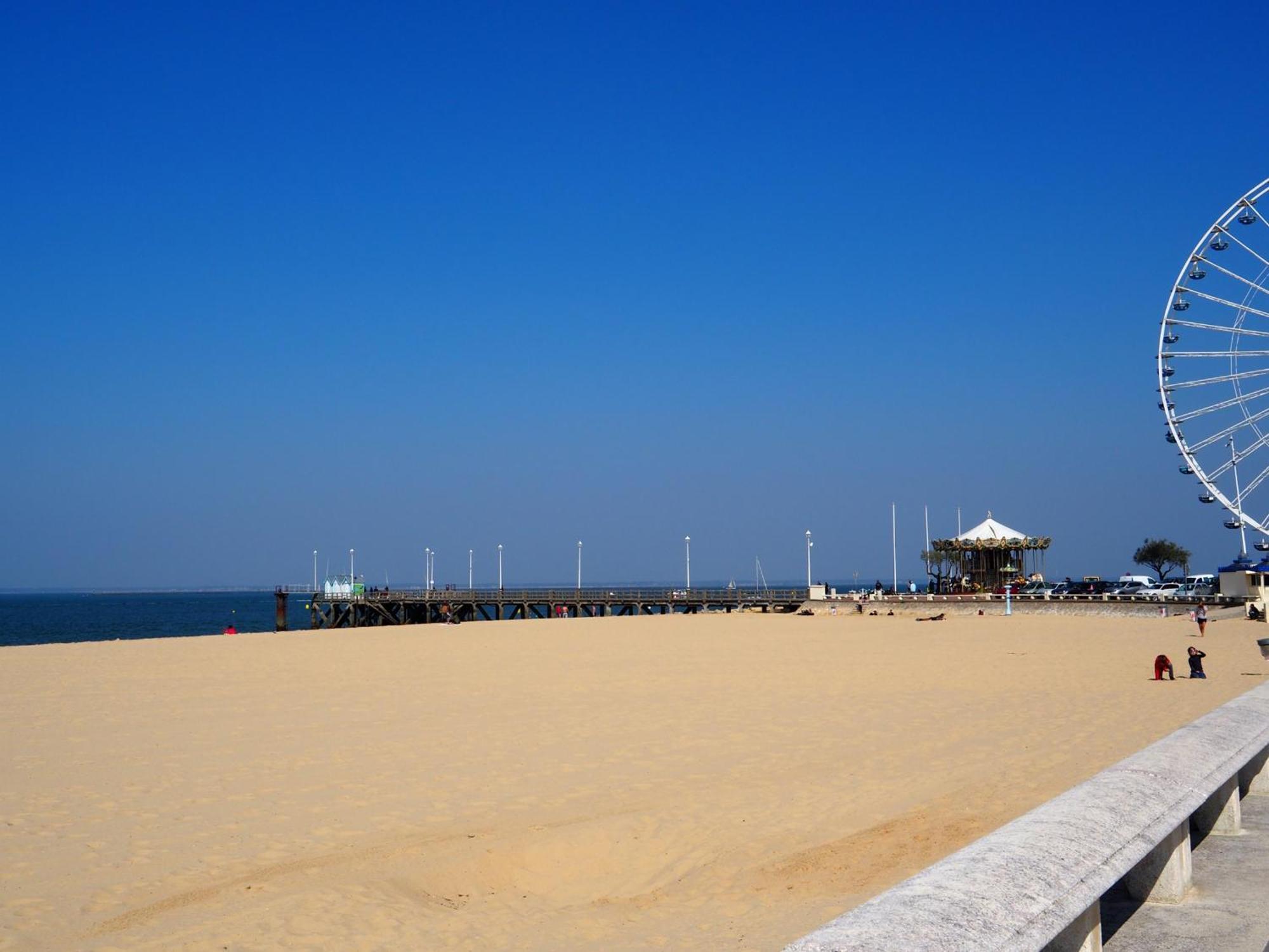 Studio Neuf En Front De Mer Avec Terrasse Et Parking, Ideal Pour 3 Personnes - Fr-1-474-147 Arcachon Eksteriør bilde